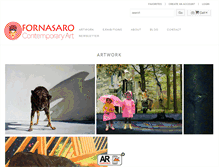 Tablet Screenshot of fornasaro.com